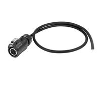 Connecteur Rapide de câble électrique étanche IP68 M20 3/5/7/9/12 Broches, avec câble d'extension de 1 m/2 m(9pin Cable Plug)