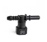 Connecteur rapide de ligne de carburant incurvé en t ID6 9.49, 1 pièce, raccords de tuyaux de pièces automobiles, raccord de filtre à essence, connecteur rapide de carburant