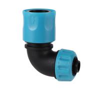 Connecteur rapide de tuyau 1/2 "5/8" 1 ", Joint de mamelon de 16mm, accessoires de tuyaux de lavage et de Machine à laver auto-amorçants for la maison, 5 pièces(5Pcs 1I2 Elbow)