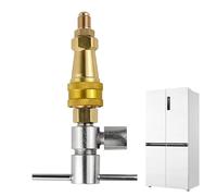 Connecteur rapide du réfrigérateur rondelle de pression, couplage rapide de réfrigérateur - Fridge de 1/4 pouce Pluging à connexion Quick Connect | Adaptateur de réfrigérateur haute