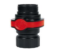 Einhell Connecteur rapide pour pompes – accessoire pour eaux claires et chargées, Noir