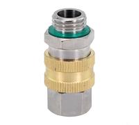 Connecteur rapide en cuivre pour pompe à piston de dosage agricole haute pression Connecteurs d'irrigation scellés sans fuite (grand ramassage rapide)