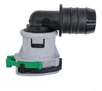 Connecteur rapide femelle de 15,82 mm à 90° 180° pour conduite de carburant automobile, double V pour une fuite sécurisée, raccord en plastique haute pression pour réparation de voiture et camion