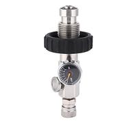 Connecteur Rapide Gonflable en cuivre CO2 de Haute qualité avec poignée en Plastique pour système de gonflage, Durable et Robuste pour réservoirs d'eau, systèmes de gonflage de