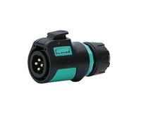 Connecteur rapide M20 aviation 2-3-4 fils 5-7-9-12 broches(K20 P4 core plug 25A500V)