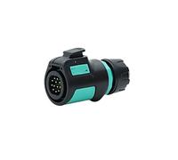 Connecteur rapide mâle étanche K20 for aviation, 2-3-4 conducteurs, 5-7-9-12 broches, IP67(K20 P12 core plug 5A200V)