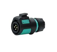 Connecteur rapide mâle étanche K20 for aviation, 2-3-4 conducteurs, 5-7-9-12 broches, IP67(K20 P4 core plug 25A500V)