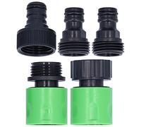 Connecteur Rapide pour Tuyau D'arrosage, Coupleur fileté NPT 3/4, Plastique Durable, pour L'arrosage du Jardin, L'irrigation des Plantes, Installation Facile, Longue Durée de Vie