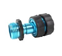 Connecteur rapide pour tuyau de jardin 3/4" - Raccords rapides mâles et femelles | Uńiversal Adaptateur pour robinet | Kit en aluminium pour irrigation, connexion facile pour tuyaux flexibles