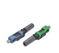 Connecteur rapide SC APC/UPC 51mm, 10 pièces, connecteurs d'épissure à froid pré-enterrés de qualité télécom, connecteur rapide monomode(SC APC 100 pcs)