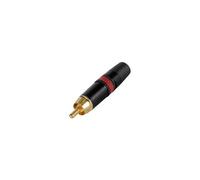 Connecteur rca mâle rouge - rean by