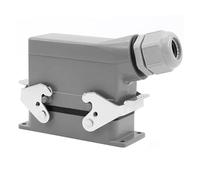 Connecteur rectangulaire industriel robuste HDC-HE-4/6/10/16/20/24/32/48, connecteur étanche 16A(24 Core Top Line)