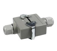 Connecteur rectangulaire robuste à broches HDC-HE-4/6/10/16/20/24, 16A(16 core)