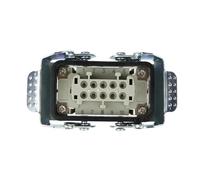 Connecteur rectangulaire robuste HDC-HE-10, connecteur électrique étanche et résistant au sable, 500 V, 16 A, for l'industrie aéronautique(Top Connection)