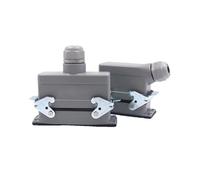 Connecteur rectangulaire robuste série HDC HE - 16 A étanche, durable et fiable for les applications industrielles 1 pièce(6core Top Line)