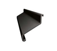 Connecteur Renoplast® pour profilé d'avant-toit K10R Graphite | Réalisation des terrasses et balcons | Sols en résine | Profilé d'angle pour systèmes d'évacuation des eaux