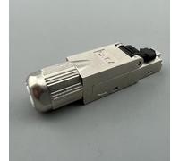 Connecteur réseau Cat7 pour câble d'installation de qualité industrielle - Lot de 12 en alliage de zinc blindé avec contacts plaqués or - Prend en charge 10 Gbps et 600 MHz - Compatible avec Cat6A