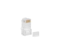 Connecteur réseau RJ45 (8P8C) cat.6 UTP guide-câble PLU-6000