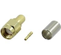 Connecteur Reverse SMA femelle, droit 50 Ω Tru Components SMA-JC-RG58-2 1 pcs.