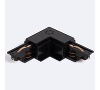 Connecteur 'Right Side' Type L pour Rail Triphasé DALI Track Encastré Aluminium