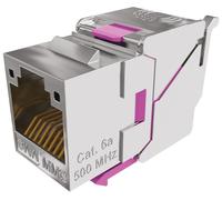 Connecteur RJ45 cat Cat6EA CAE Multimedia Connect série BC6AFS Femelle, Blindé Montage sur câble sans outil Droit - CAE - BC6AFSTL8