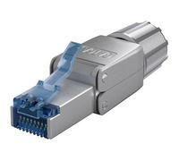 Connecteur rj45 cat6a blindé pour câble monobrin / multibrins
