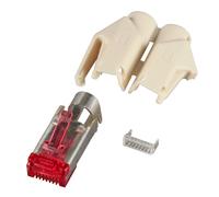 Connecteur RJ45 Hirose STP, TM21 beige, 100 -- pièces, 3 éléments, Cat. 6