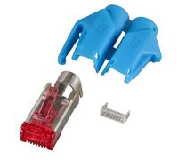 Connecteur RJ45 Hirose STP, TM21 bleu, 100 -- pièces, 3 éléments, Cat.6
