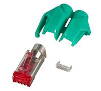 Connecteur RJ45 Hirose STP, TM21 vert, 100 -- pièces, 3 éléments, Cat.6