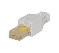 Connecteur RJ45 Intellinet 790482 Cat5/5e/6 U/UTP (UTP) Blanc - Mâle Droit - Standard TIA/EIA-568-B.2, ISO/IEC11801 & EN50173-1