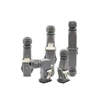 Connecteur robuste 4/5/6/8 broches mâles femelles, 1 pièce, HDC-HA, prise rectangulaire étanche for l'aviation industrielle(50r)