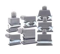 Connecteur robuste connecteur rectangulaire 32 broches HDC-HE-04/6/10/16/20/24/32/48(48 core lateral line)