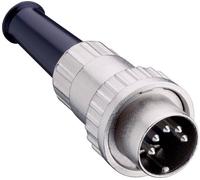 Connecteur rond DIN mâle, droit Lumberg 0132 07-1 Nombre de pôles: 7 argent 1 pc(s)