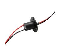 Connecteur rotatif infini à courant élevé 10A 20A 30A, diamètre 22 mm, bague collectrice conductrice à 2 canaux, bague collectrice haute puissance(Dia 22mm 2CH 30A)