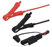 Connecteur SAE - Câble de panneau solaire - Câble d'extension pour panneau solaire | Fusible pour panneaux solaires | Connecteur rapide, adaptateur SAE pour voiture, tondeuse à gazon, VTT, camping-car