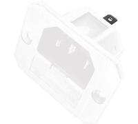 Connecteur secteur Kaiser 750/ws 750 Série 750 embase mâle verticale Nbr total de pôles: 2 + PE 6.3 A blanc 1 pc(s)
