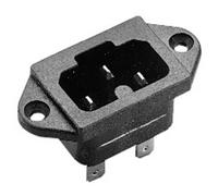 Connecteur secteur Kaiser 771/48/sw/C 771 Série 771 embase mâle verticale Nbr total de pôles: 2 + PE 10 A noir 1 pc(s)