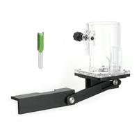 Connecteur simple 2 en 1 pour le travail du bois, fraisage latéral, support de rainure, localisateur de menuiserie, outil de coupe pour outil de base de 65 mm