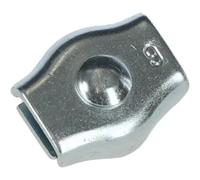 Connecteur simple pour câble galvanisé Kerbl (x10) Argenté 4/6/8 mm