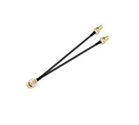 Connecteur SMA mâle vers 2X femelles, répartiteur de type Y, adaptateur câble coaxial RF RG174, routeur WIFI, antenne(RPSMA M to 2xSMA F,RG174 Black-15CM)