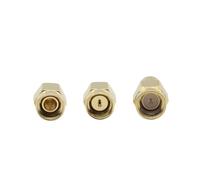 Connecteur SMA plaqué or, charge 6 GHz, 50 ohms, 1/3 pièces, for dispositif d'étalonnage, ouvre-court-circuit(3 PCS)