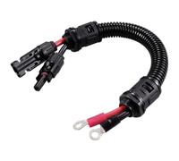 Connecteur solaire sur cosse à œillet M6 longueur de câble 250 mm TC-12195640 noir, rouge TRU COMPONENTS Contenu: 1 pc(s)