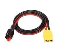 Connecteur solaire vers câble XT90 YACSEJAO 12 AWG 1 m XT90 femelle vers 45 A pour batterie LiPo RC FPV Outdoor Power Bank