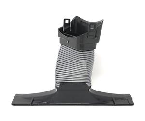 Connecteur soufflet compatible avec aspirateur sans fil AEG CX7 Pièce de rechange Brosse de sol Tuyau flexible 4055503728 Gris Pièce de raccordement en plastique Compatible avec CX7-2-45AN CX7-2-I360