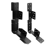 Connecteur Stair-Stringer - Support de sangles de serrage de 1240 g, supports de montage portatifs en métal, 10 connecteurs de fixation réglables en acier | Cintres légers pour cordes d'escalier de