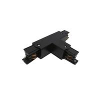 Connecteur T Rail Triphasé NOIR