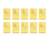 Connecteur t-tap for câble électrique rapide, verrouillage d'épissure à pression, Terminal de fil sertir étanche, bleu jaune rouge, 50/25/10 pièces(Yellow,50PCS)
