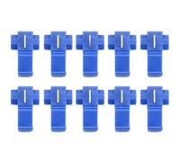 Connecteur t-tap for câble électrique rapide, verrouillage d'épissure à pression, Terminal de fil sertir étanche, bleu jaune rouge, 50/25/10 pièces(Blue,50PCS)
