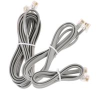 Connecteur Téléphonique Rj12 6p6c pour Cordon Téléphonique Fixe, 3 Pièces