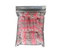 Connecteur Thermorétractable Connecteurs thermorétractables, manchons, cosses, épissures bout à bout, connecteurs de fils électriques, soudures, câbles isolés(Red,100PCS)